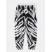 Mens Fashion Animal Print Frawstring Casual Pants