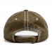 Menico Men Cotton Sanding Open Thread Stitching Outdoor Adjustable Sunshade Baseball Cap